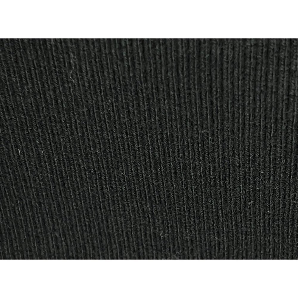 Princess Polly Knit Mini Dress Cap Sleeve Ribbed Solid Black Stretch Size 2 - Picture 4 of 7